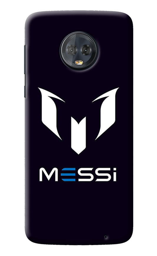 Messi Logo Moto G6 Back Cover