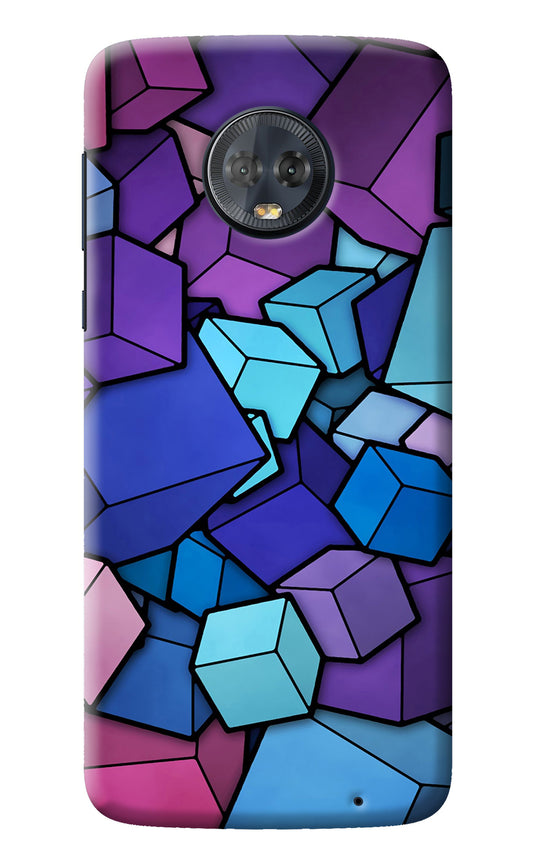 Cubic Abstract Moto G6 Back Cover