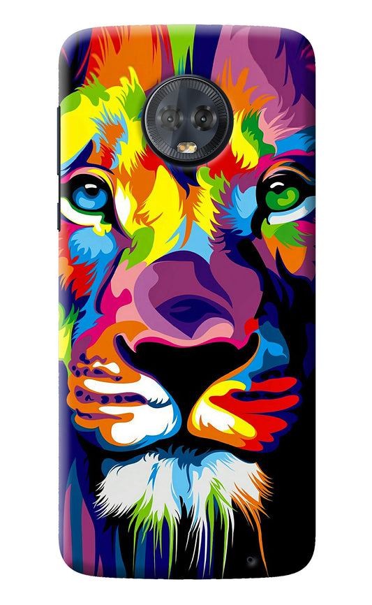 Lion Moto G6 Back Cover