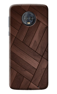 Wooden Texture Design Moto G6 Back Cover