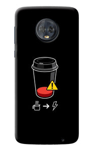 Coffee Moto G6 Back Cover