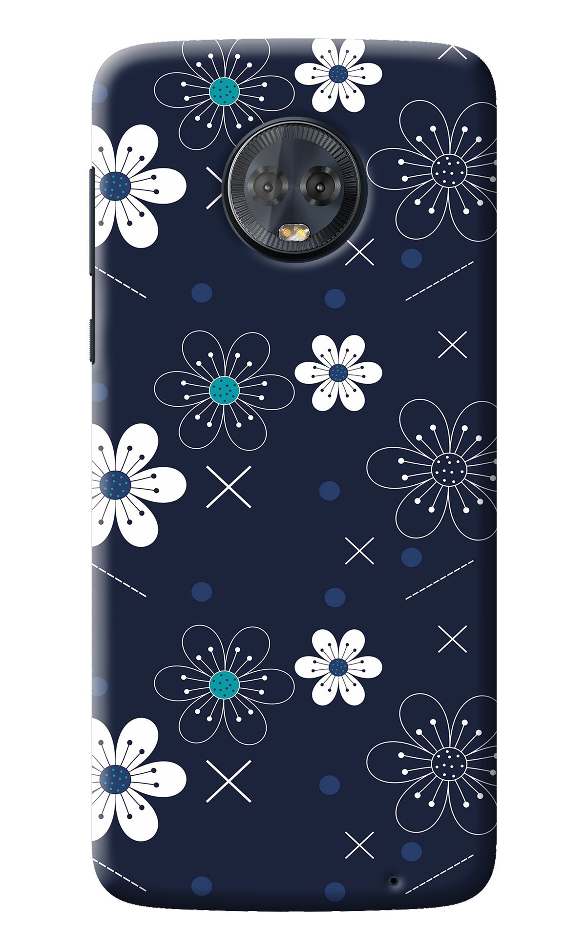 Flowers Moto G6 Back Cover