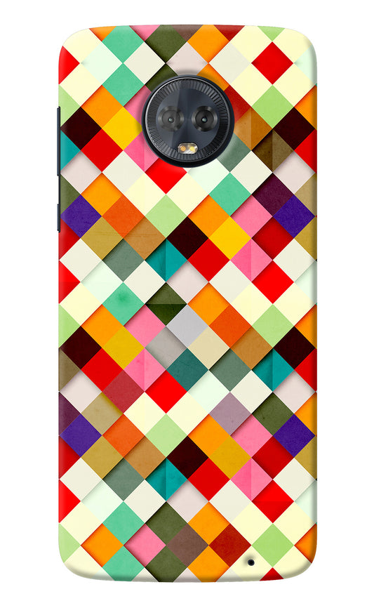 Geometric Abstract Colorful Moto G6 Back Cover