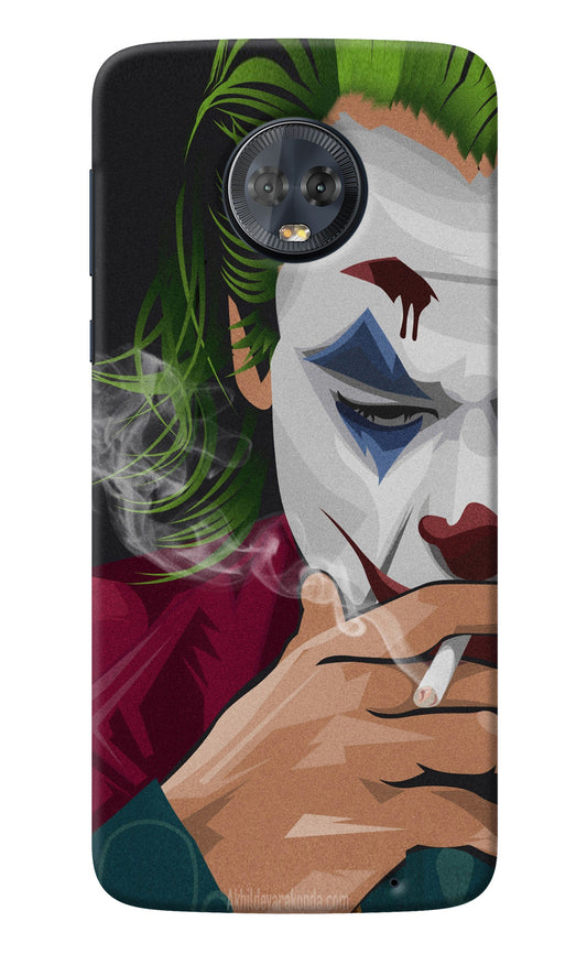 Joker Smoking Moto G6 Back Cover