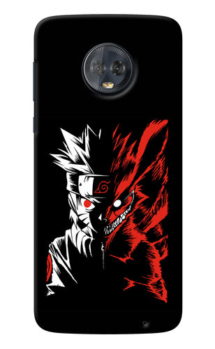 Naruto Two Face Moto G6 Back Cover