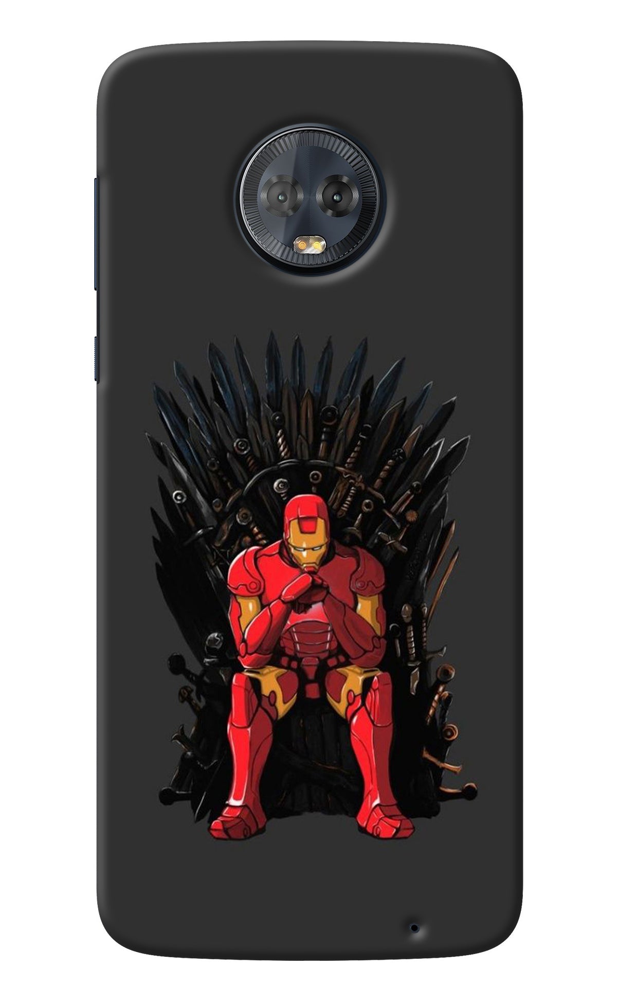 Ironman Throne Moto G6 Back Cover