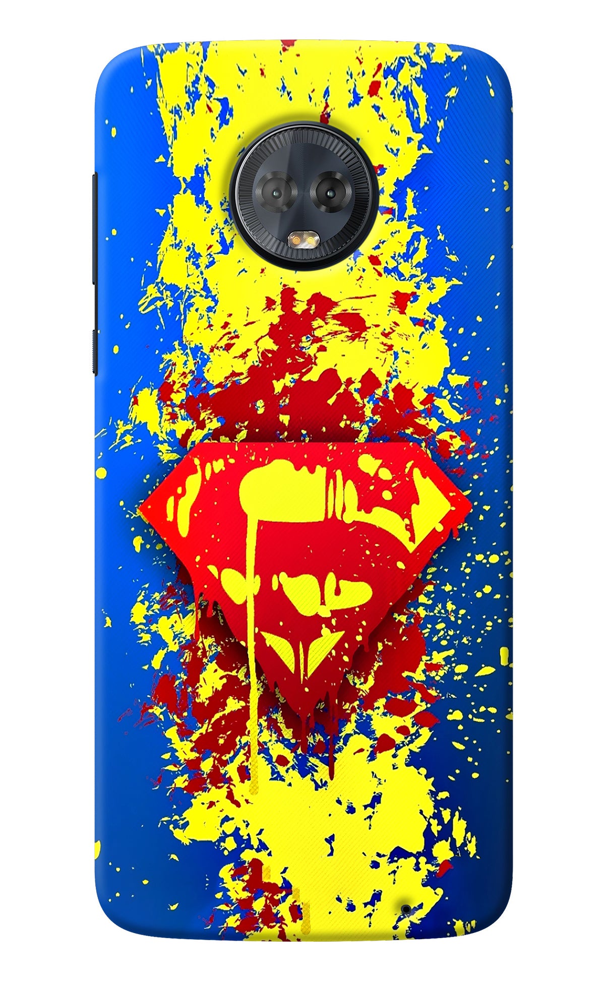 Superman logo Moto G6 Back Cover