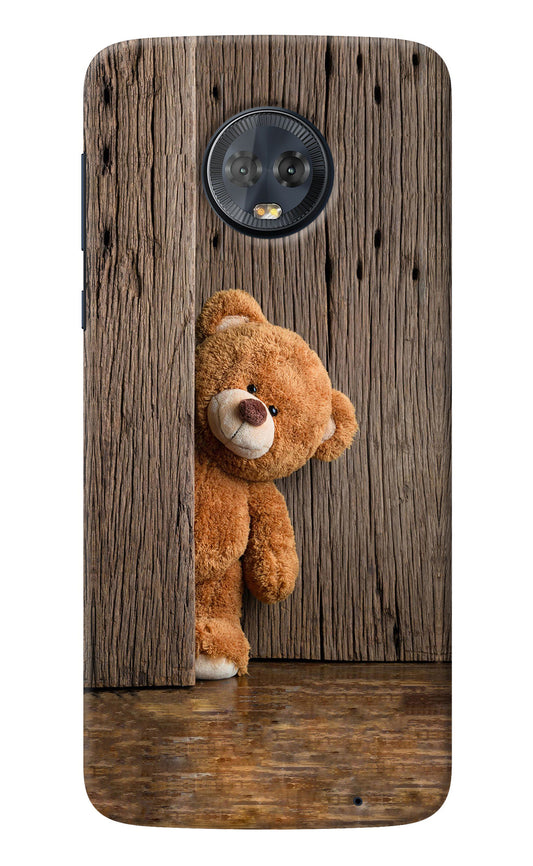 Teddy Wooden Moto G6 Back Cover