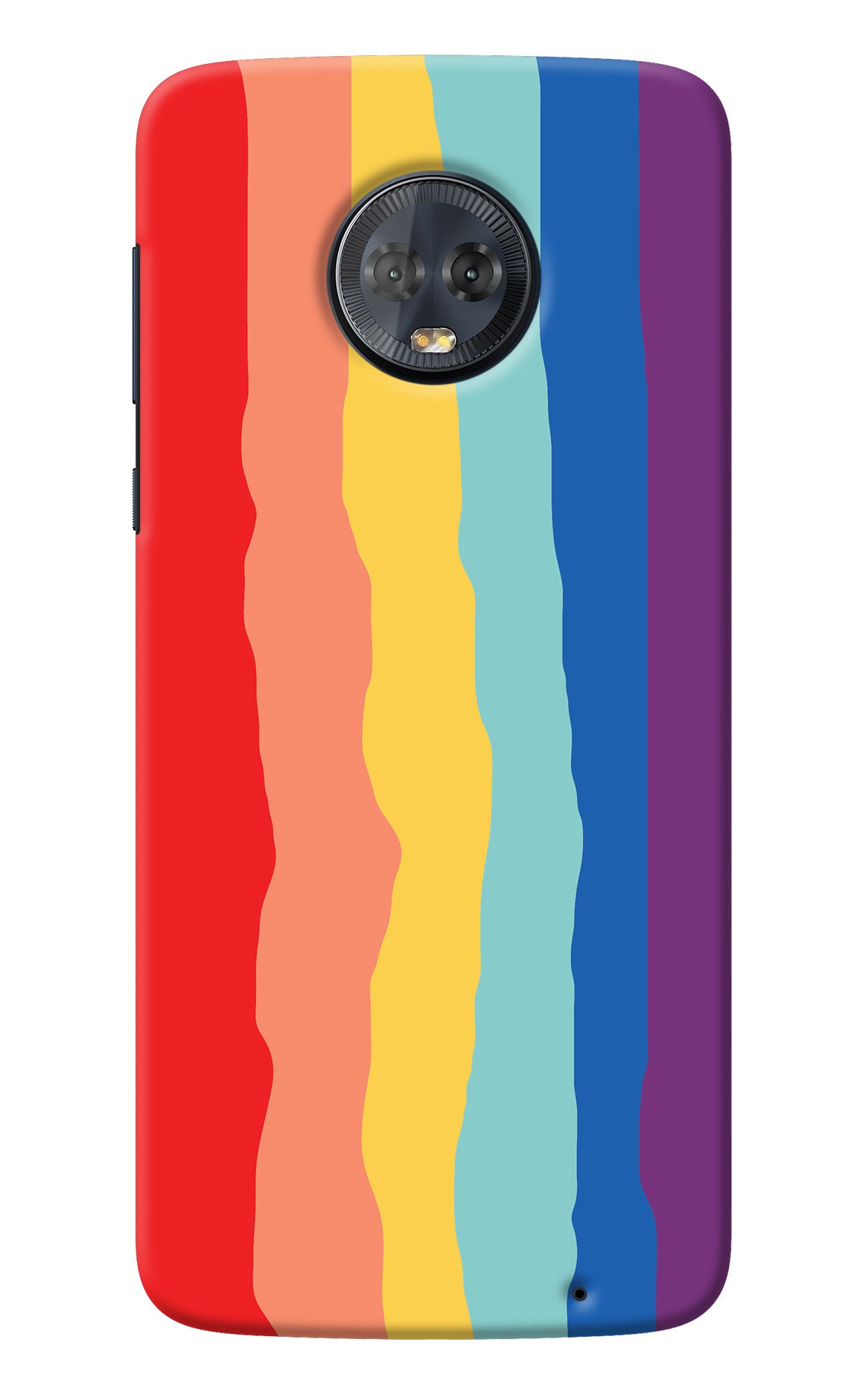 Rainbow Moto G6 Back Cover