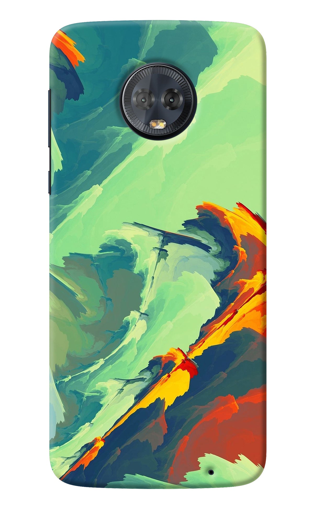 Paint Art Moto G6 Back Cover