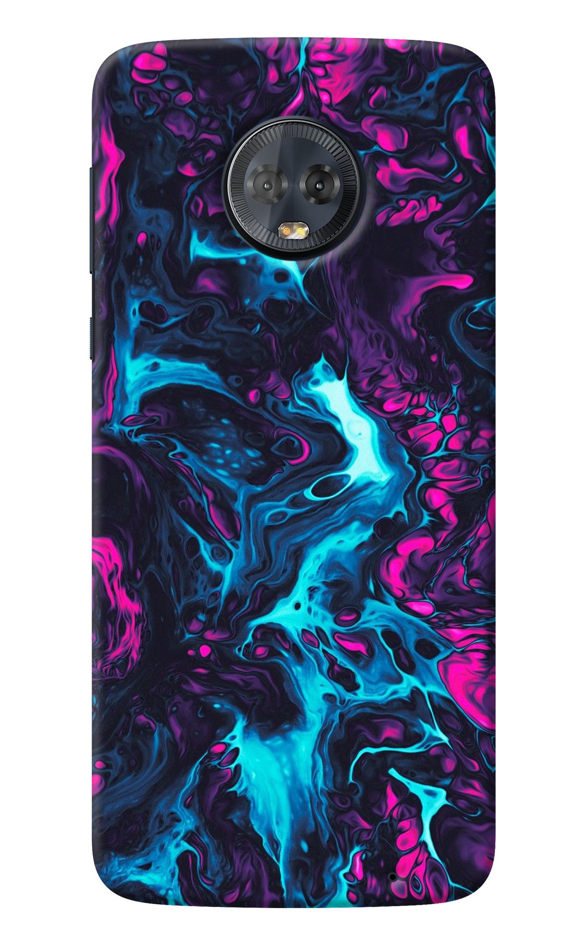 Abstract Moto G6 Back Cover