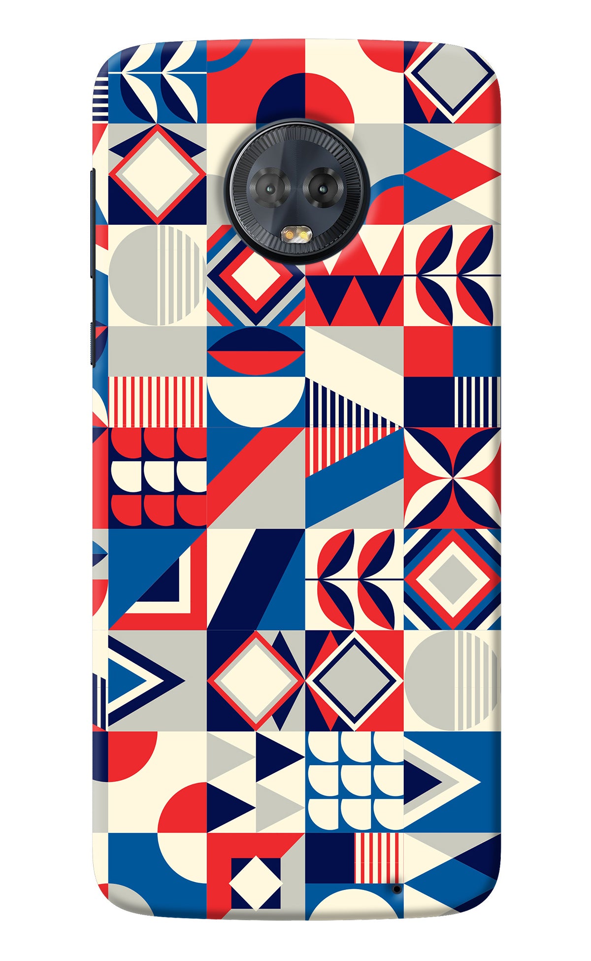 Colorful Pattern Moto G6 Back Cover