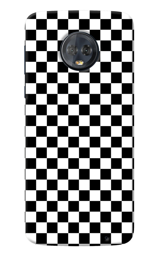 Chess Board Moto G6 Back Cover