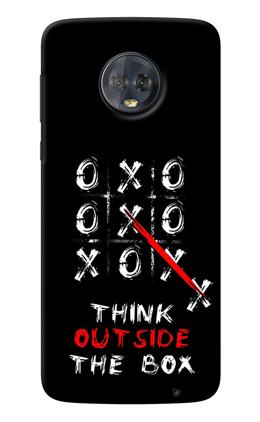 Think out of the BOX Moto G6 Back Cover