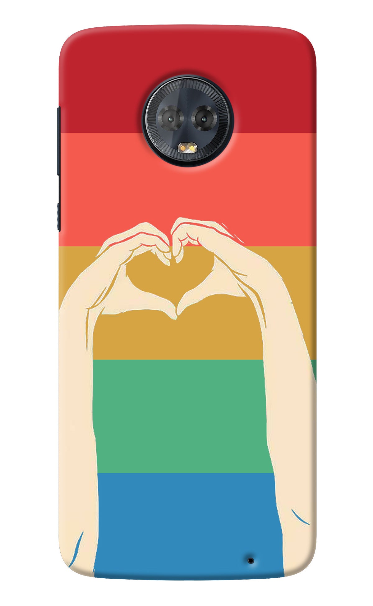 Vintage Love Moto G6 Back Cover