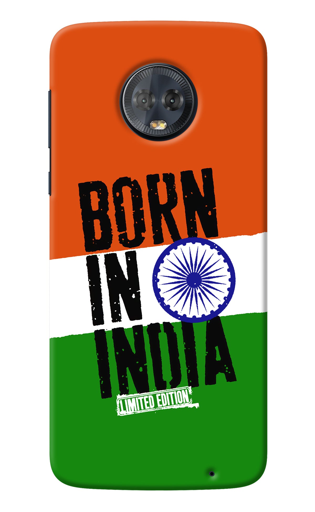 Born in India Moto G6 Back Cover