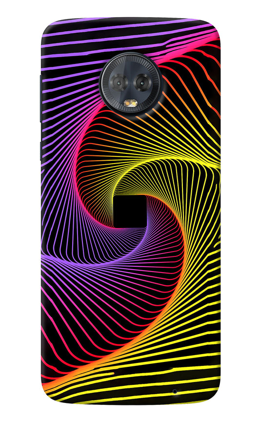 Colorful Strings Moto G6 Back Cover