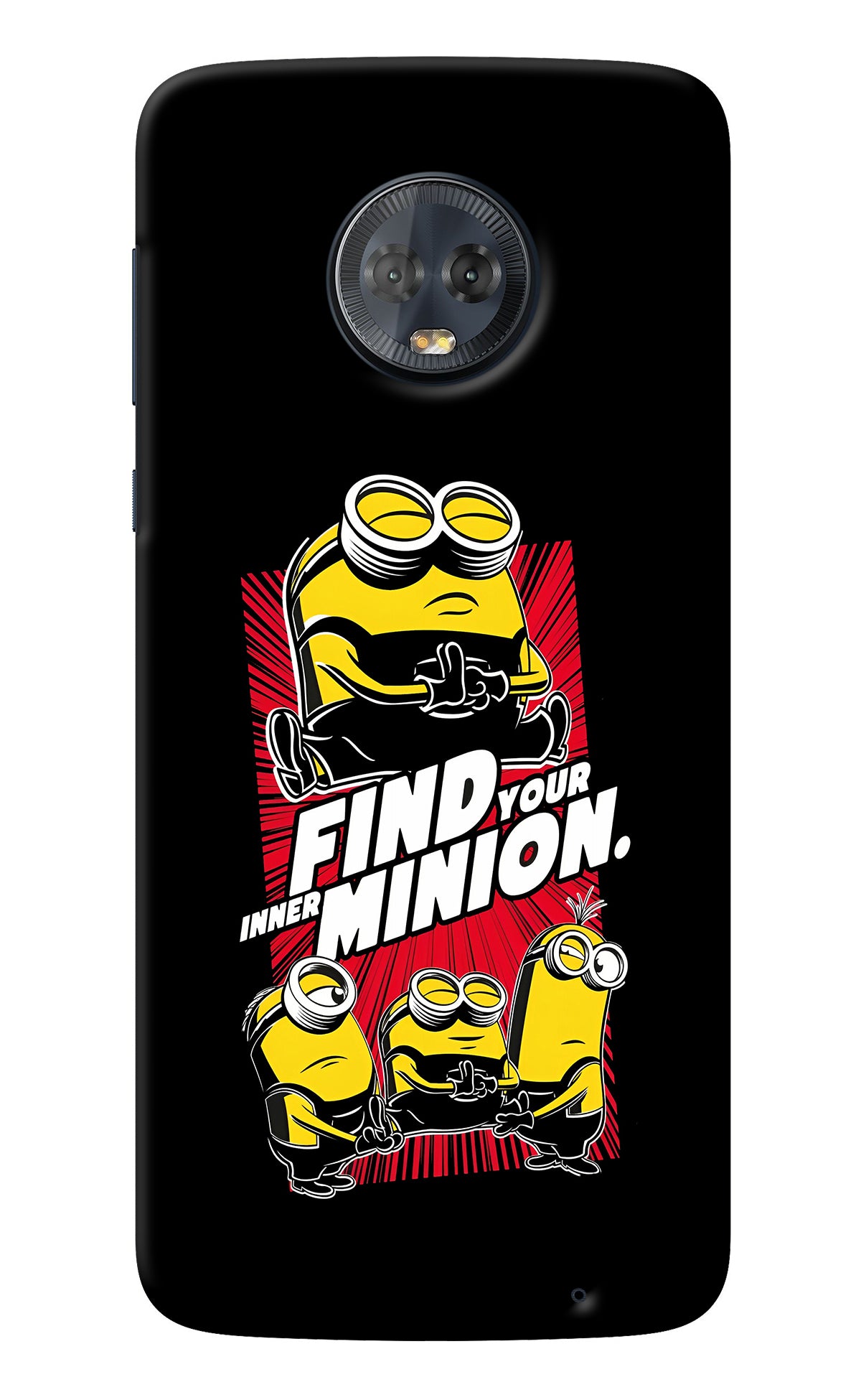 Find your inner Minion Moto G6 Back Cover