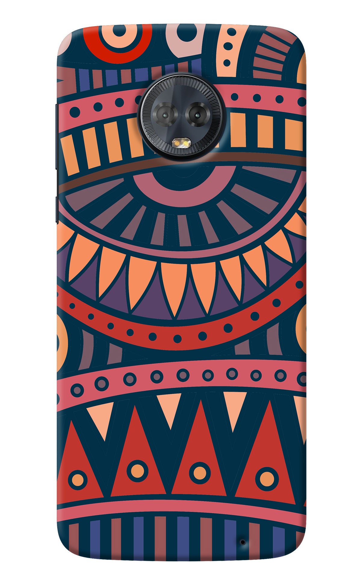 African Culture Design Moto G6 Back Cover