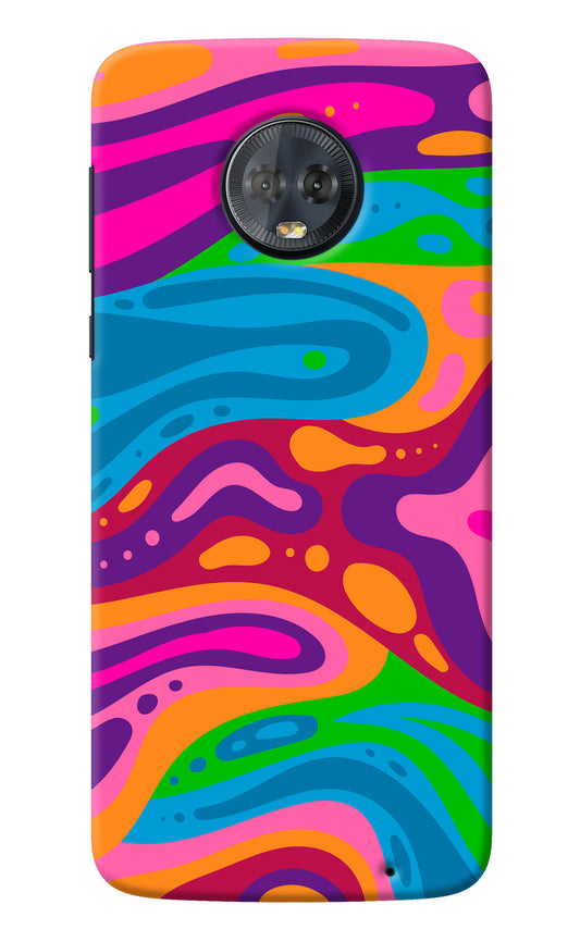 Trippy Pattern Moto G6 Back Cover