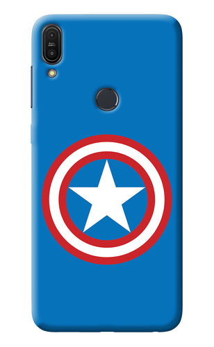 Captain America Logo Asus Zenfone Max Pro M1 Back Cover