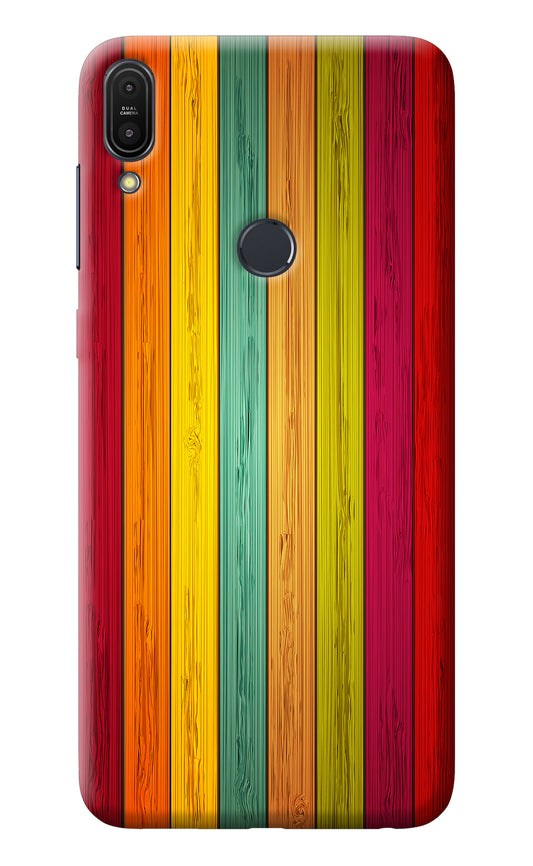 Multicolor Wooden Asus Zenfone Max Pro M1 Back Cover