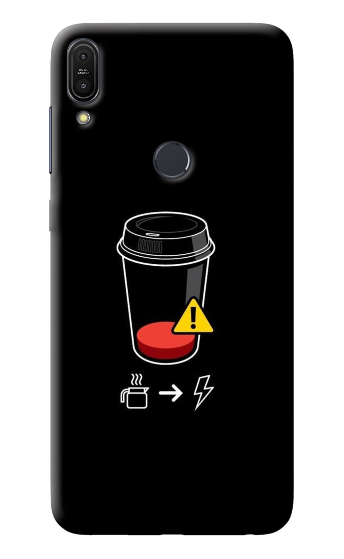 Coffee Asus Zenfone Max Pro M1 Back Cover