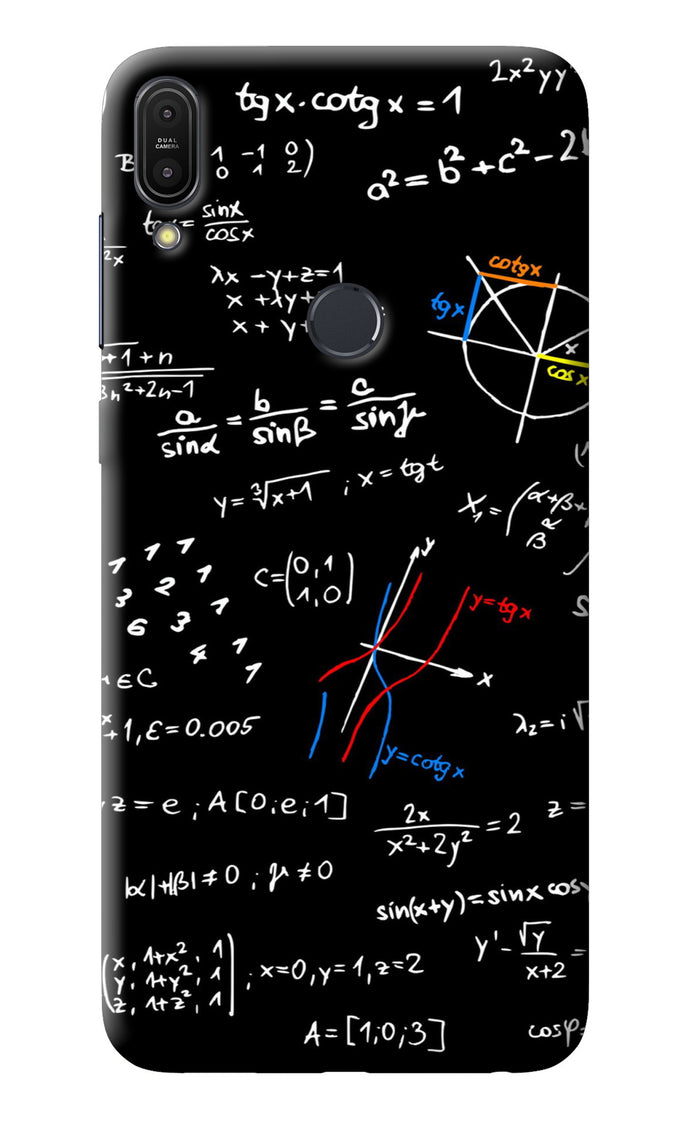 Mathematics Formula Asus Zenfone Max Pro M1 Back Cover