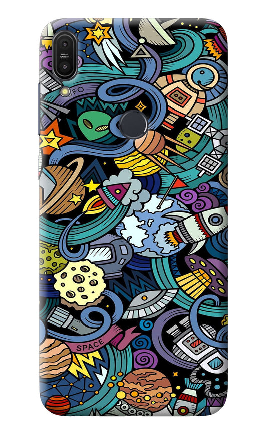 Space Abstract Asus Zenfone Max Pro M1 Back Cover