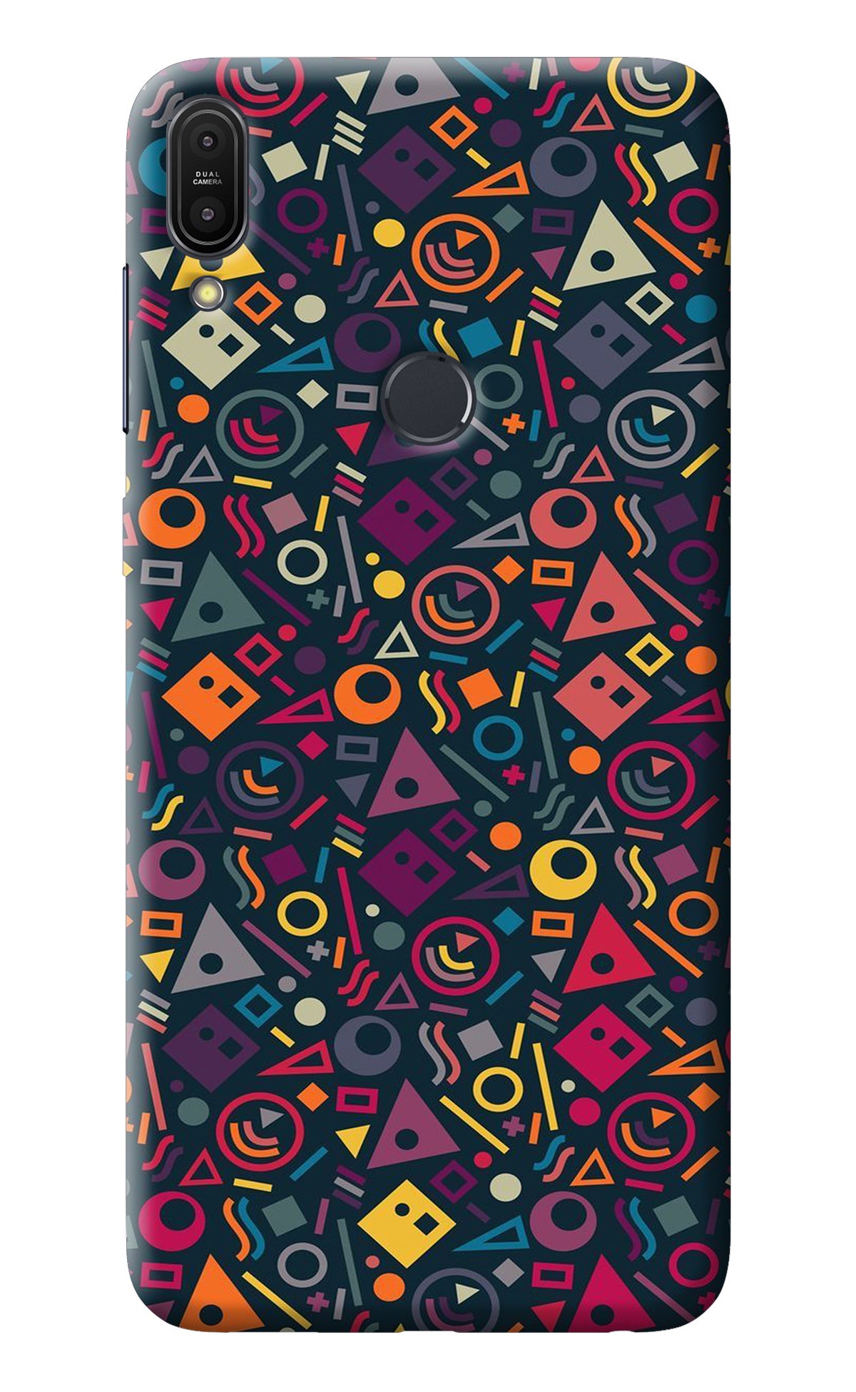 Geometric Abstract Asus Zenfone Max Pro M1 Back Cover
