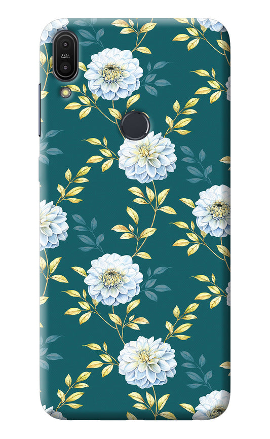 Flowers Asus Zenfone Max Pro M1 Back Cover