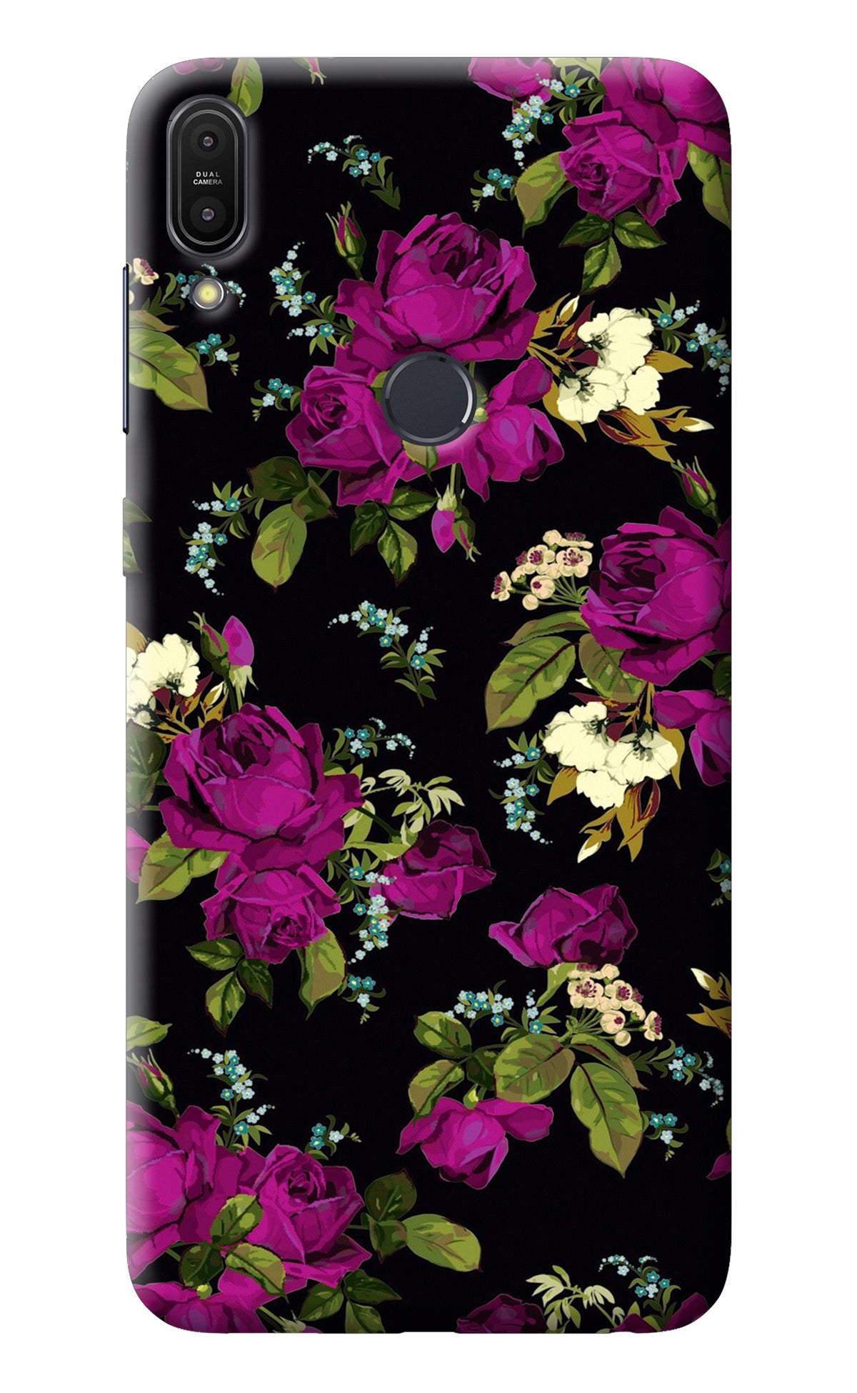 Flowers Asus Zenfone Max Pro M1 Back Cover
