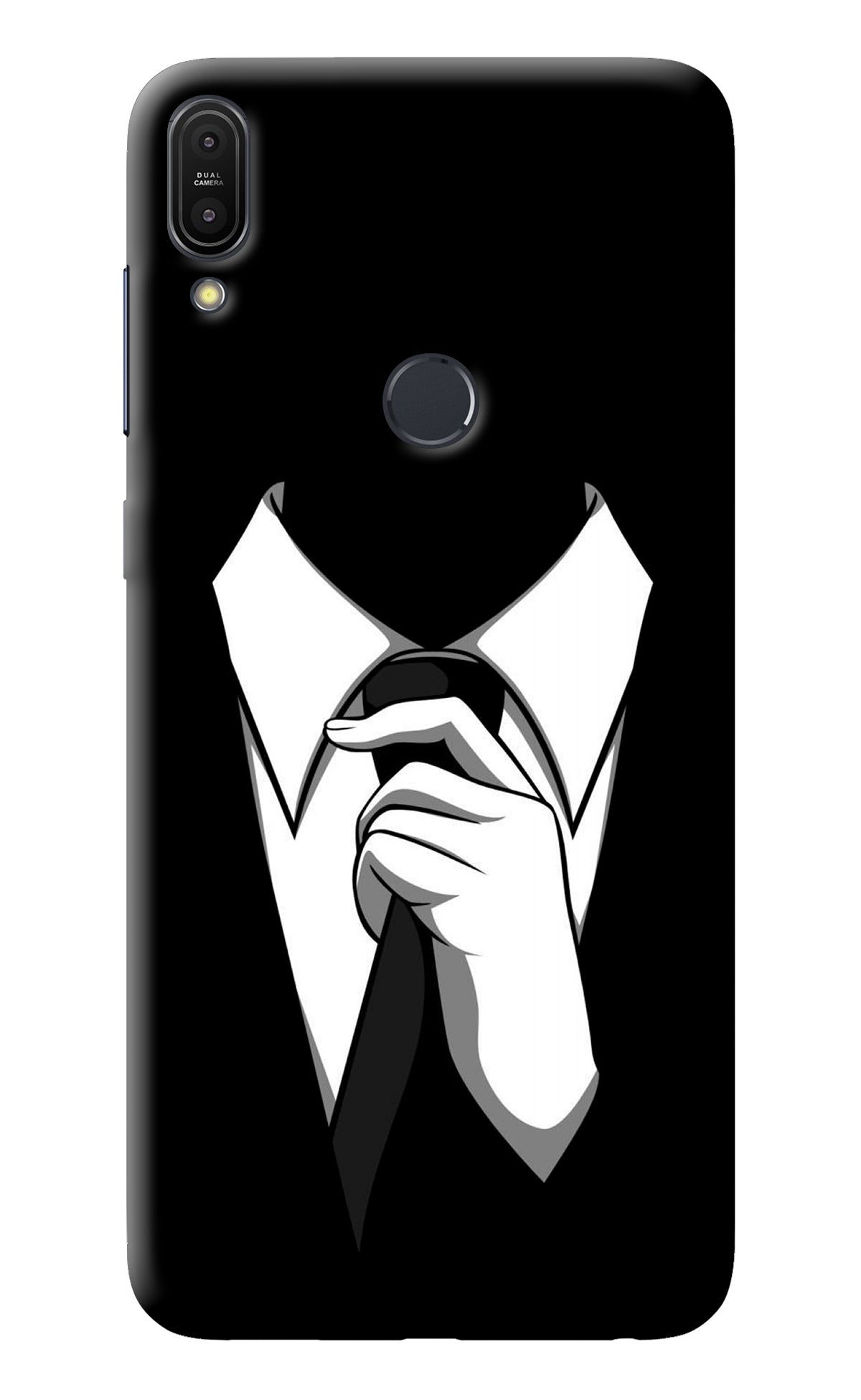 Black Tie Asus Zenfone Max Pro M1 Back Cover