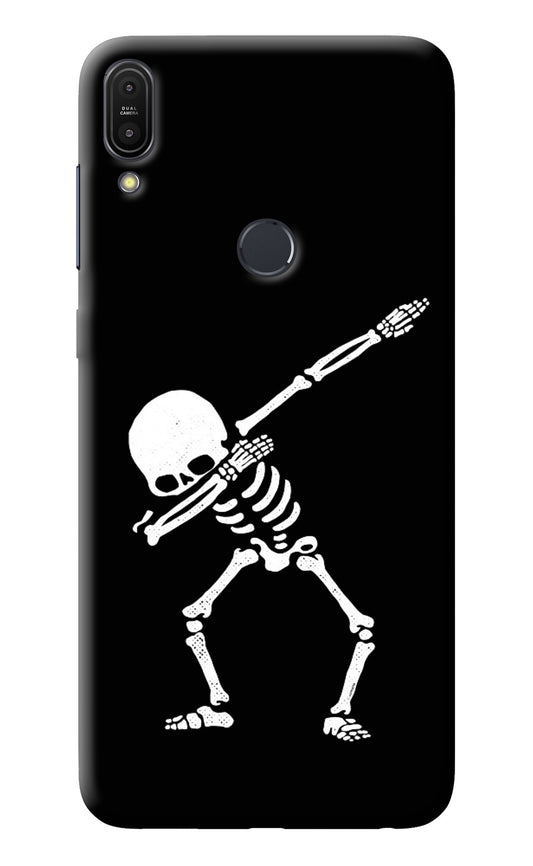 Dabbing Skeleton Art Asus Zenfone Max Pro M1 Back Cover