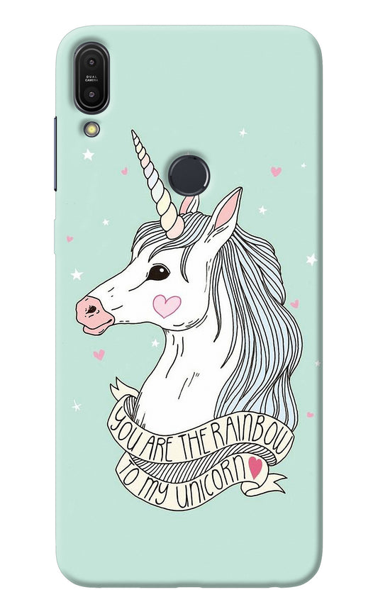 Unicorn Wallpaper Asus Zenfone Max Pro M1 Back Cover