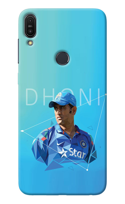 Dhoni Artwork Asus Zenfone Max Pro M1 Back Cover