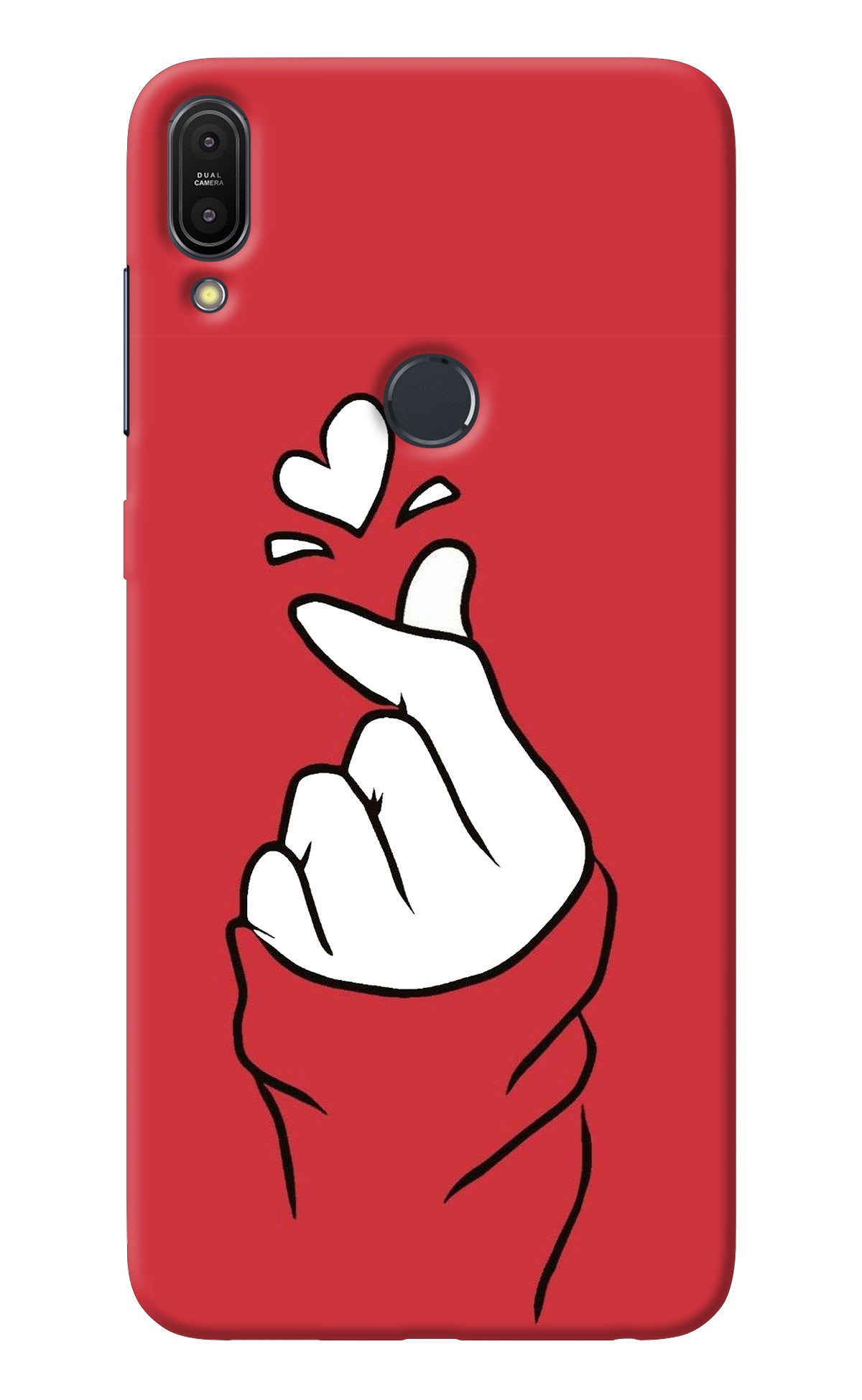 Korean Love Sign Asus Zenfone Max Pro M1 Back Cover