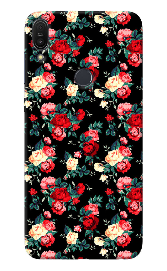 Rose Pattern Asus Zenfone Max Pro M1 Back Cover