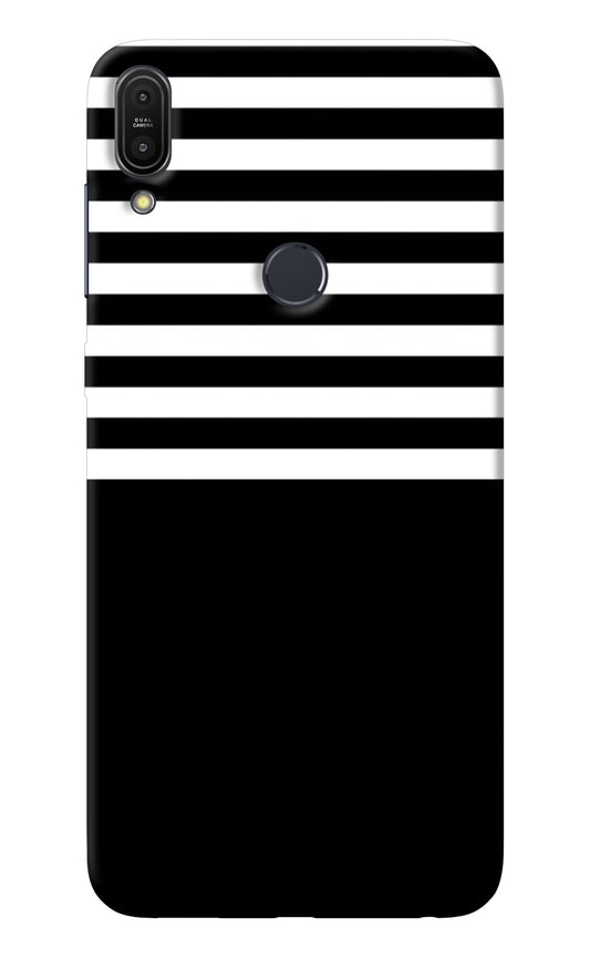 Black and White Print Asus Zenfone Max Pro M1 Back Cover