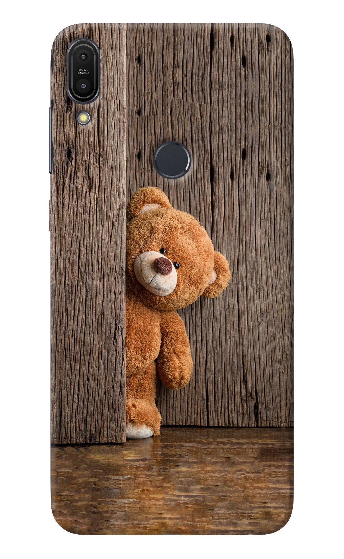 Teddy Wooden Asus Zenfone Max Pro M1 Back Cover