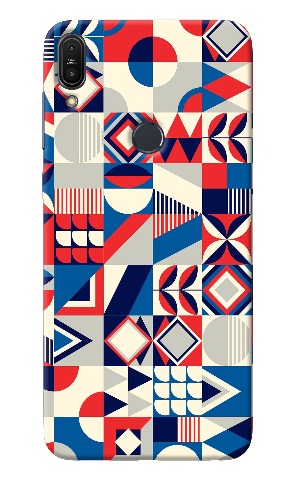 Colorful Pattern Asus Zenfone Max Pro M1 Back Cover