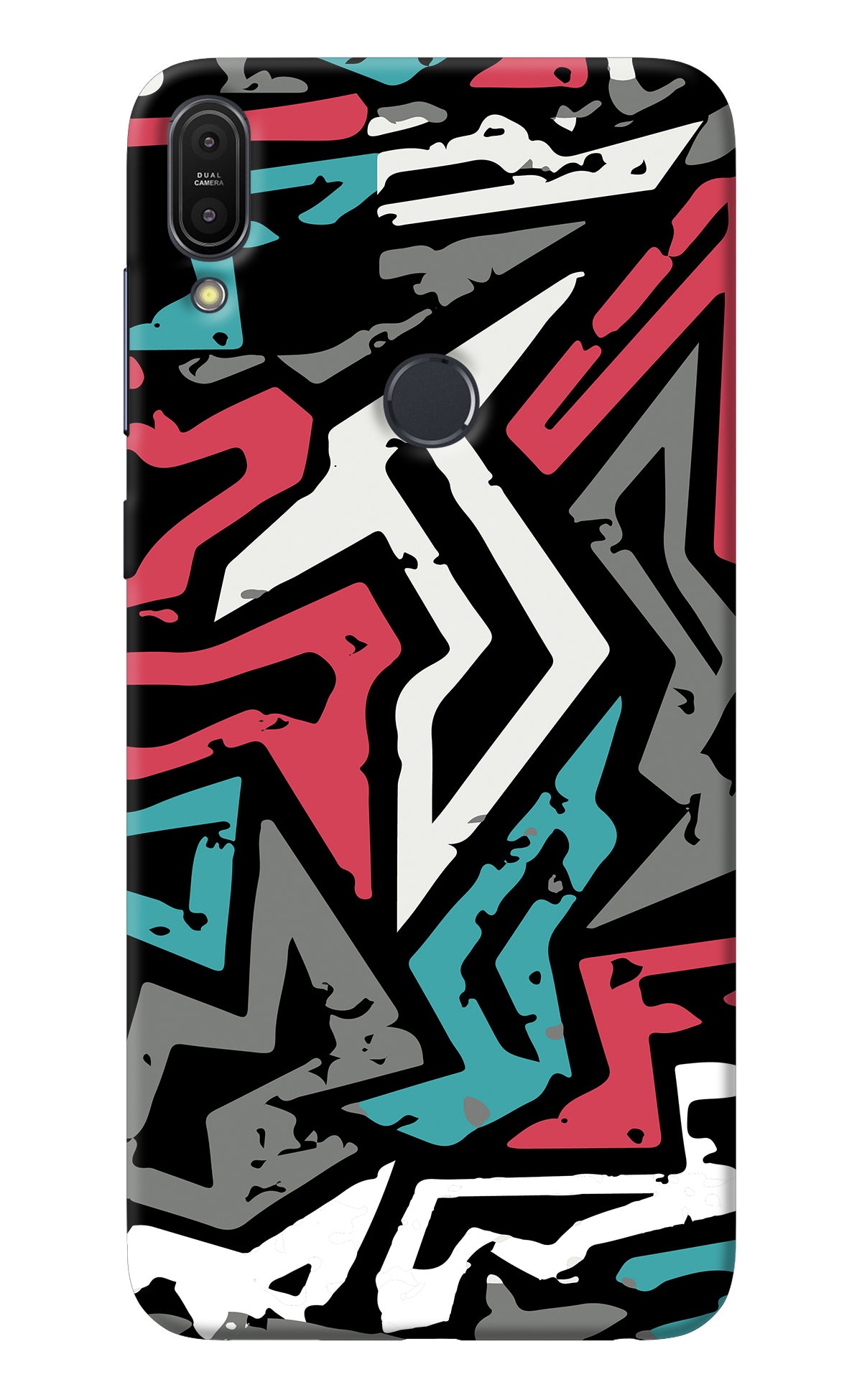 Geometric Graffiti Asus Zenfone Max Pro M1 Back Cover