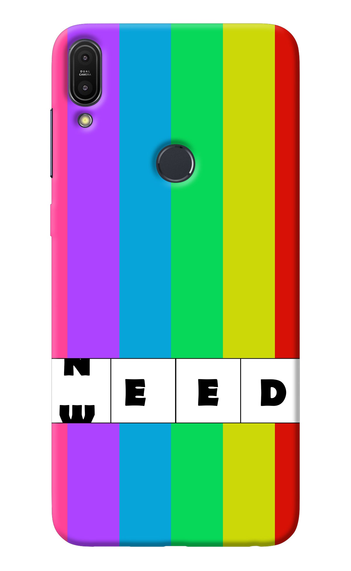 Need Weed Asus Zenfone Max Pro M1 Back Cover