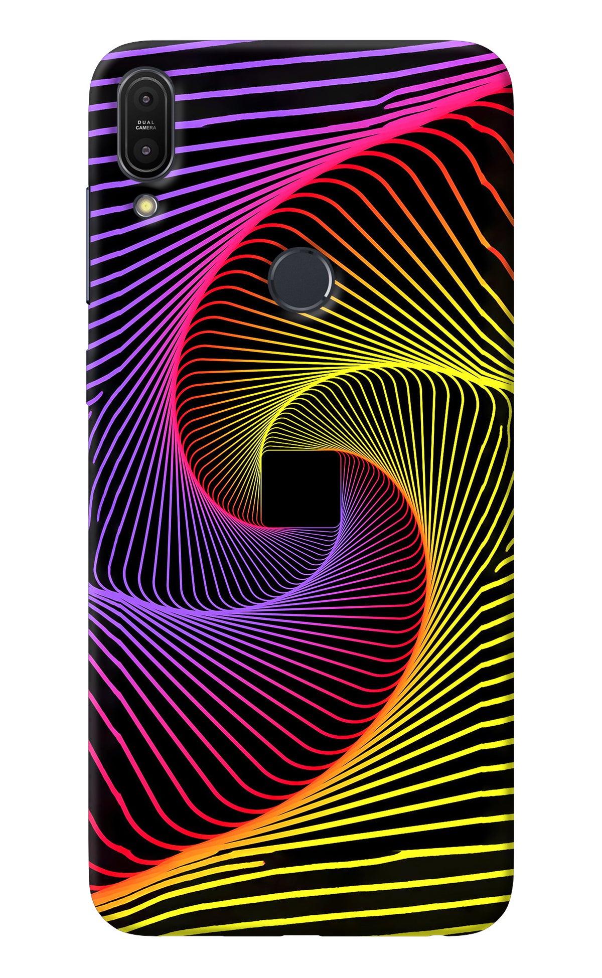 Colorful Strings Asus Zenfone Max Pro M1 Back Cover