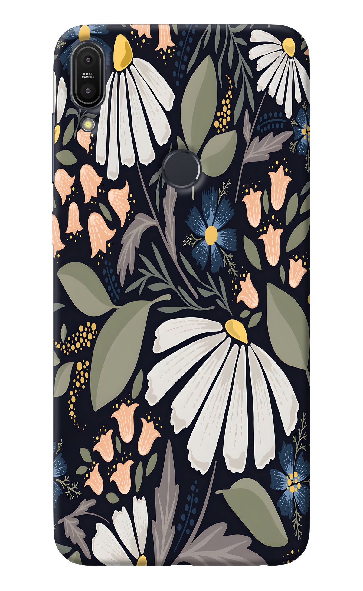 Flowers Art Asus Zenfone Max Pro M1 Back Cover