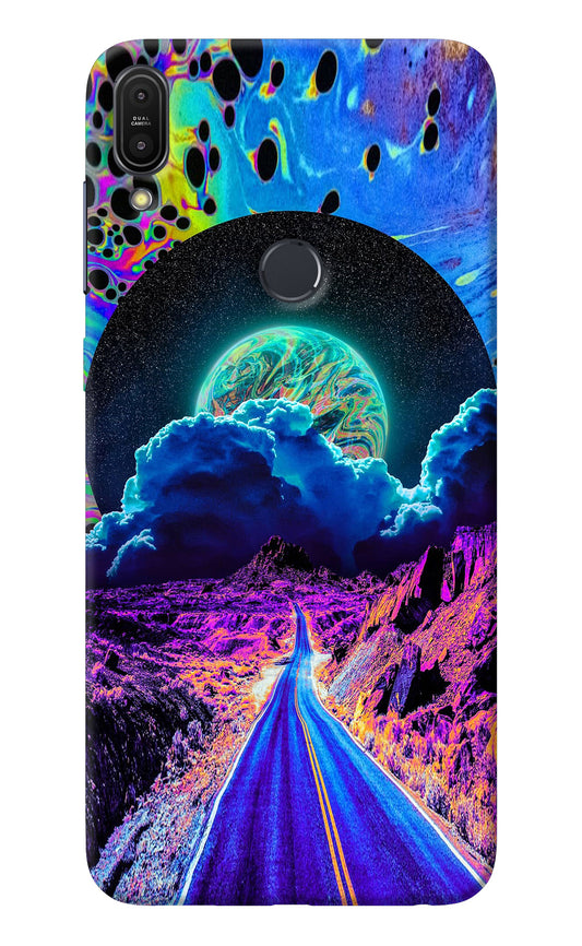 Psychedelic Painting Asus Zenfone Max Pro M1 Back Cover