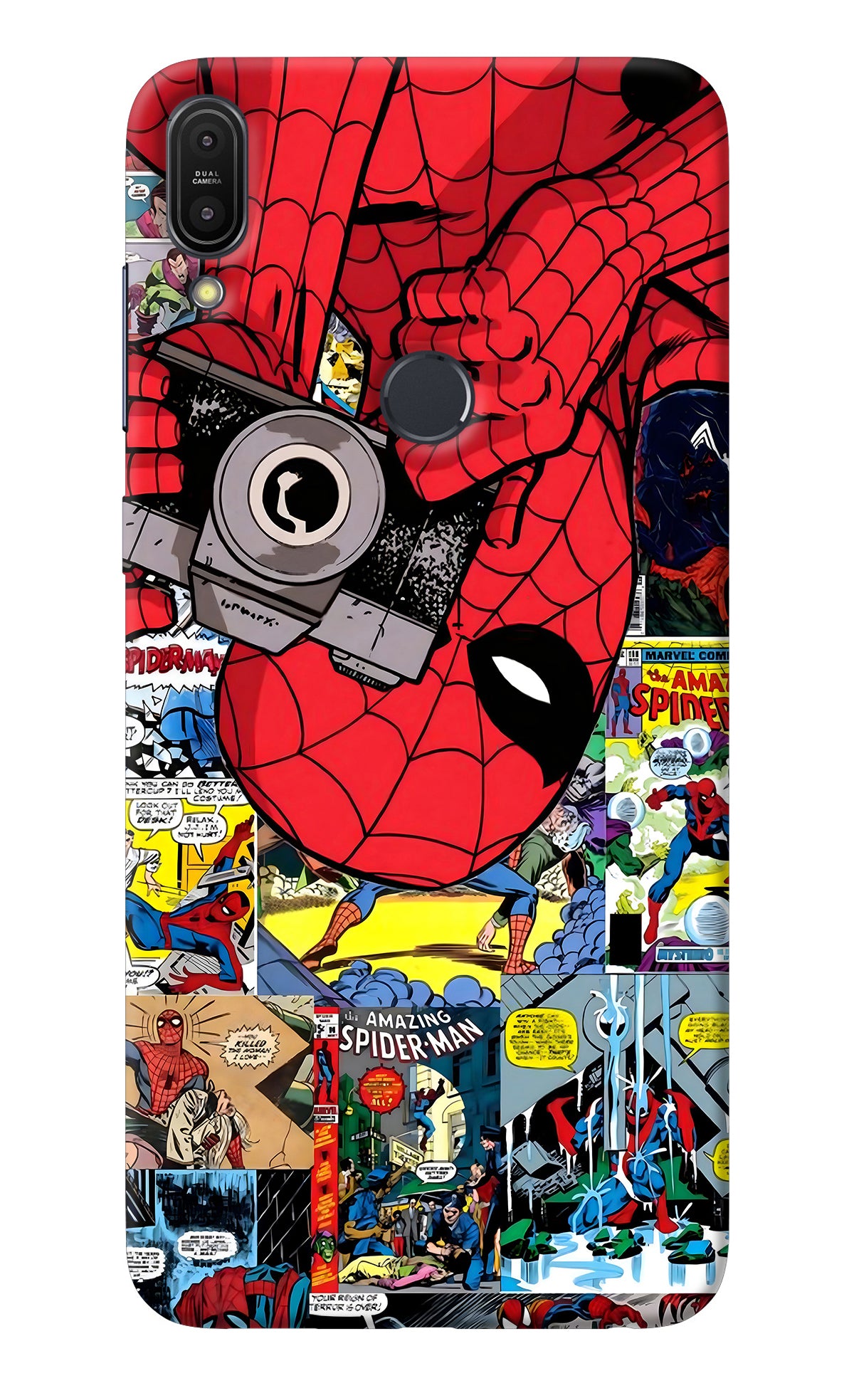 Spider Man Asus Zenfone Max Pro M1 Back Cover