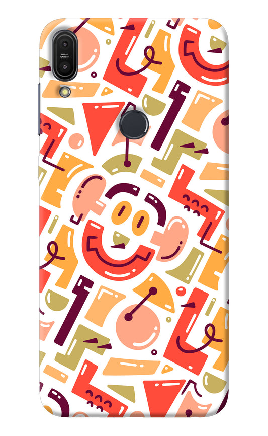 Doodle Pattern Asus Zenfone Max Pro M1 Back Cover