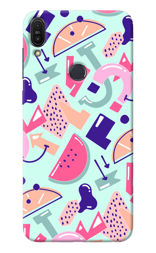 Doodle Pattern Asus Zenfone Max Pro M1 Back Cover