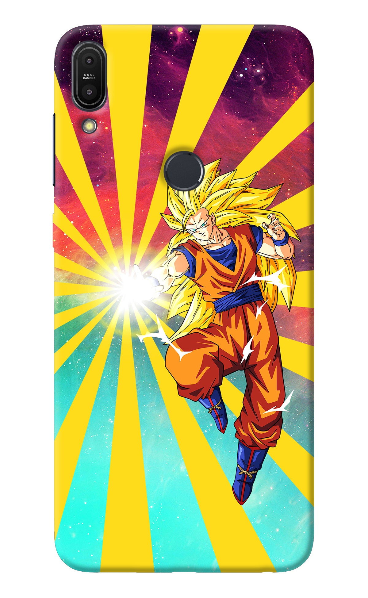 Goku Super Saiyan Asus Zenfone Max Pro M1 Back Cover